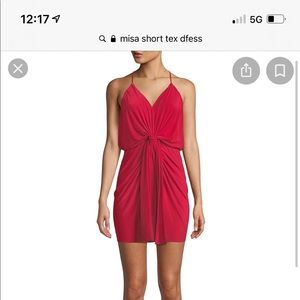 XS Misa Los Angeles Domino Dress